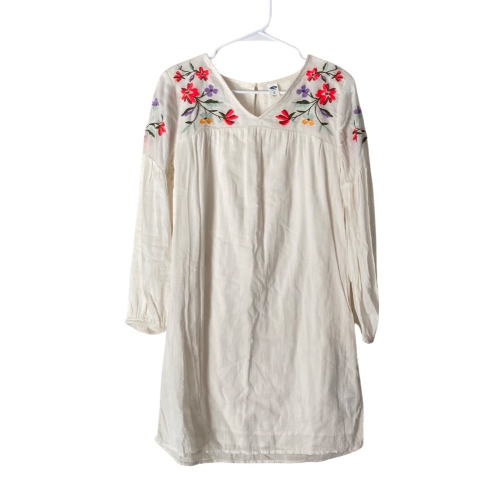 Old Navy dress with floral embroidery